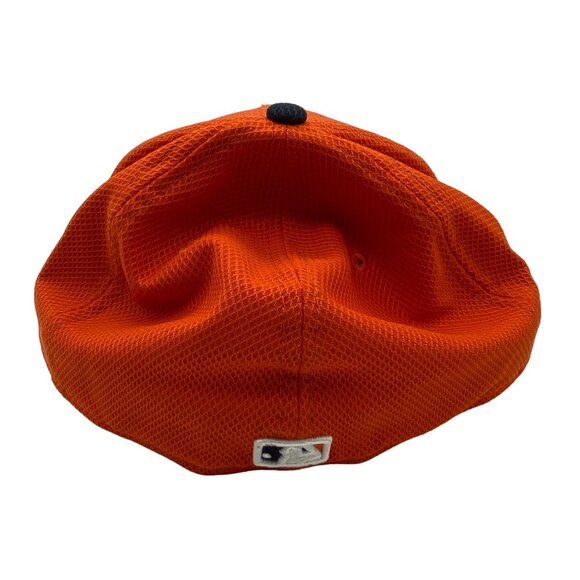 59Fifty Houston Astros baseball hat Orange blue Size 7.5 New Era - Picture 4 of 10